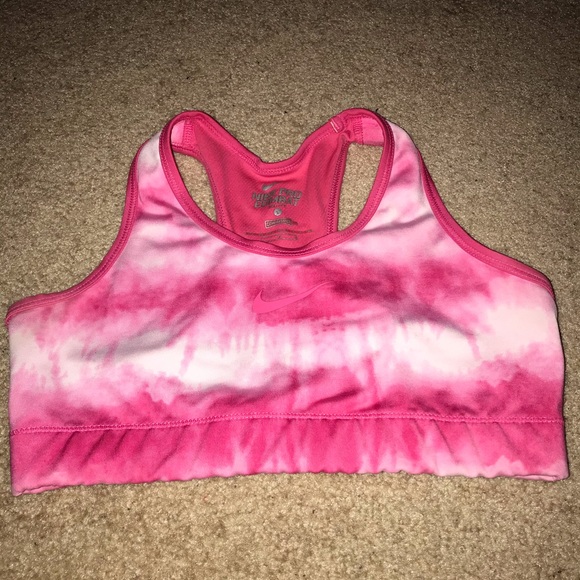 nike tie dye sports bra